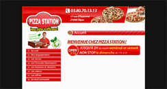 Desktop Screenshot of pizzastation.fr