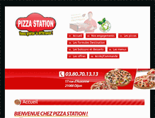 Tablet Screenshot of pizzastation.fr